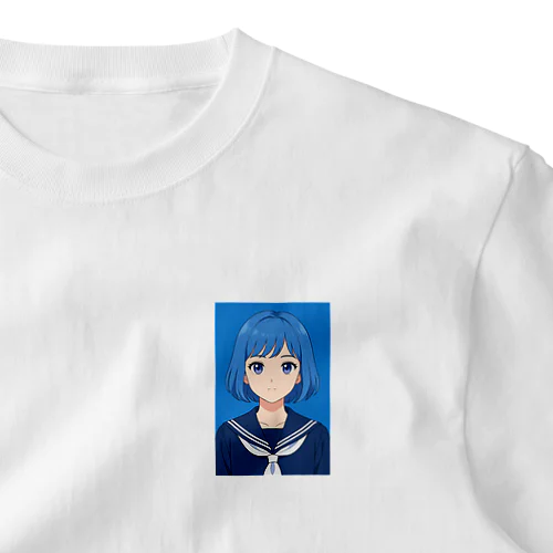 証明写真　 One Point T-Shirt
