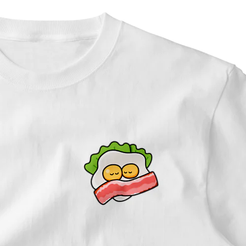双子の目玉焼きくん One Point T-Shirt