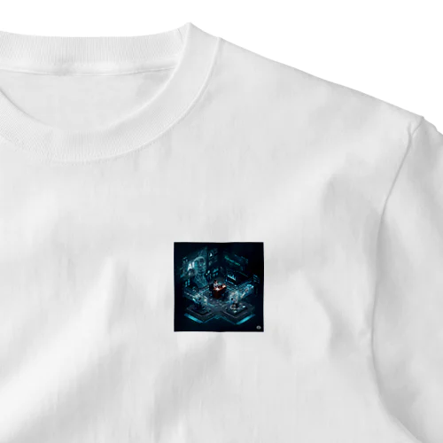 AIが導入されたオフィス One Point T-Shirt