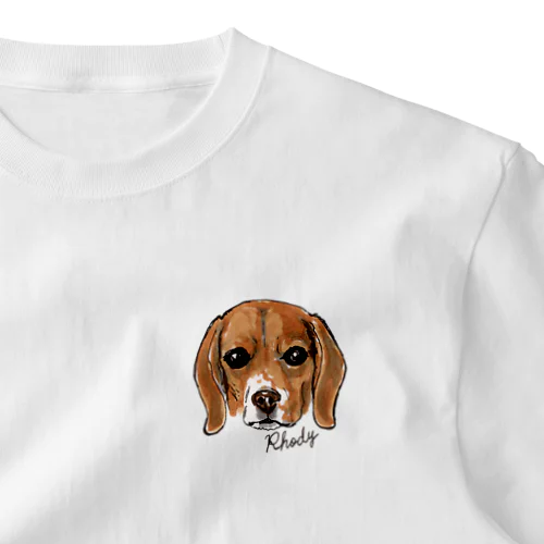 【Rhody】似顔絵Ｔシャツ One Point T-Shirt