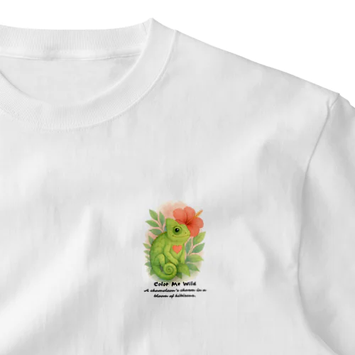 Color Me Wild　カメレオン One Point T-Shirt