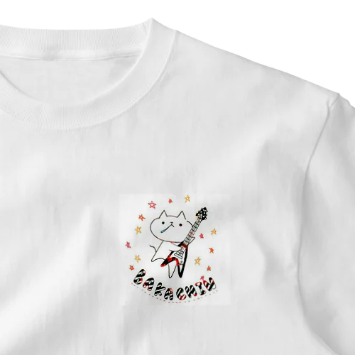 ろっくばかちんねこちゃん One Point T-Shirt