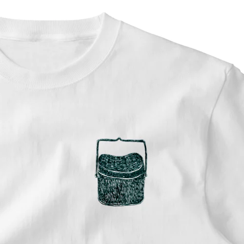 アウトドア・キャンプデザイン「飯盒＜文字なし＞」 One Point T-Shirt