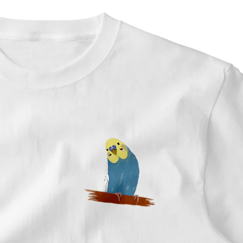 セキセイインコ すずちゃん One Point T-Shirt