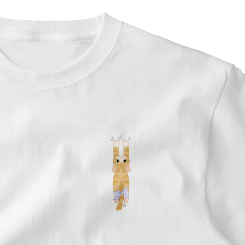 ぶらさがりにゃんこ６ One Point T-Shirt