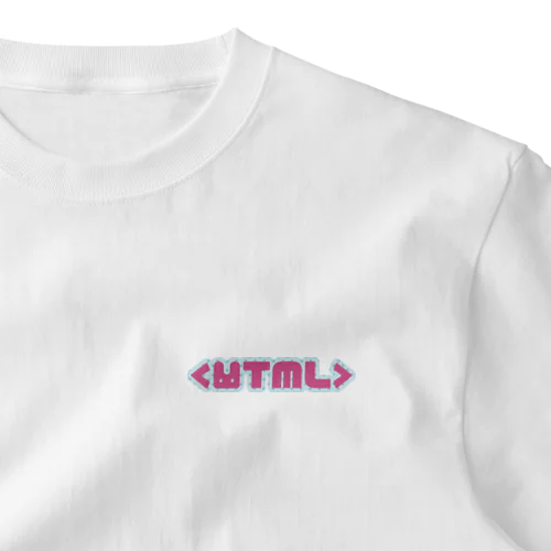 うさHTML One Point T-Shirt