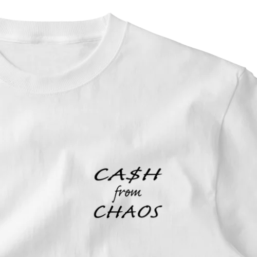 cash from chaos One Point T-Shirt