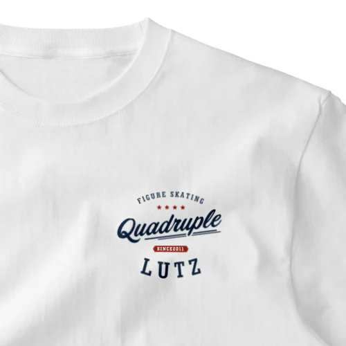 Quadruple Lutz ワンポイントTシャツ