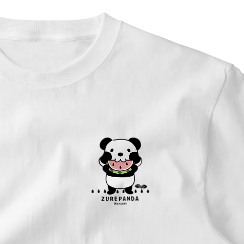 CT169 ズレちゃんとTWIN PANDAS*B ワンポイントTシャツ