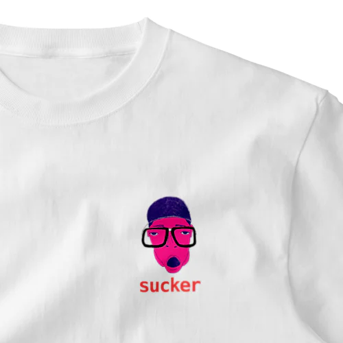 ヒップホッパー専用Tシャツ「SUCKER」」 ワンポイントTシャツ