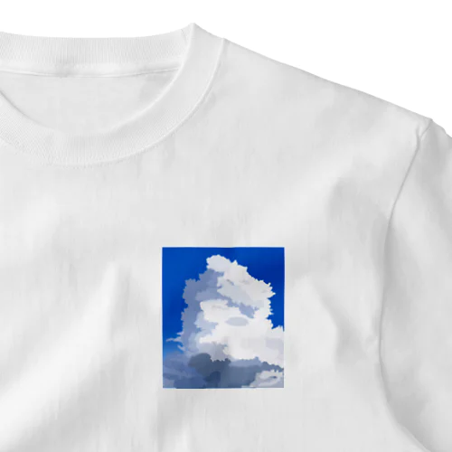 もくもく積乱雲 One Point T-Shirt