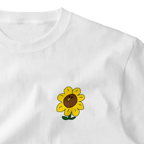 ひまわりなへんげんじざいくん ワンポイントTシャツ