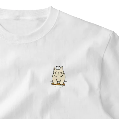 蕎麦打ちねこ One Point T-Shirt