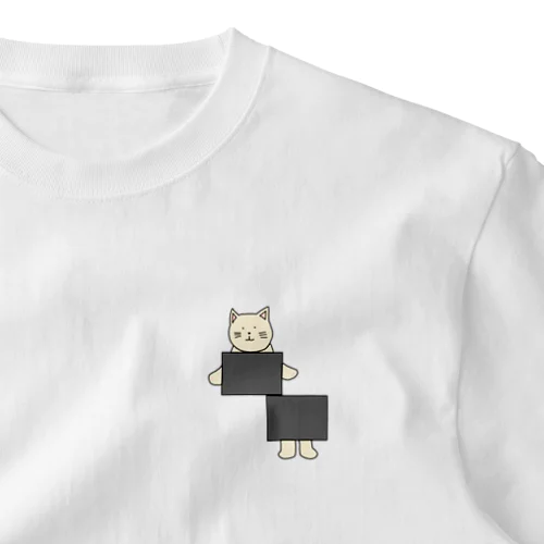 イリュージョンねこ One Point T-Shirt