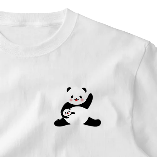 親子パンダ One Point T-Shirt