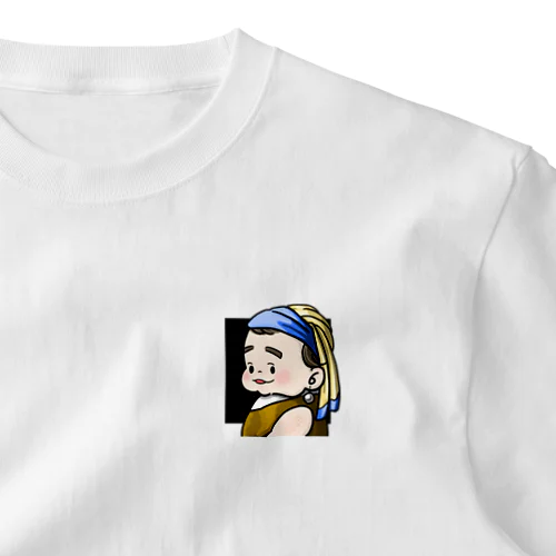 しんじゅな赤ちゃん(ロゴなし) ワンポイントTシャツ