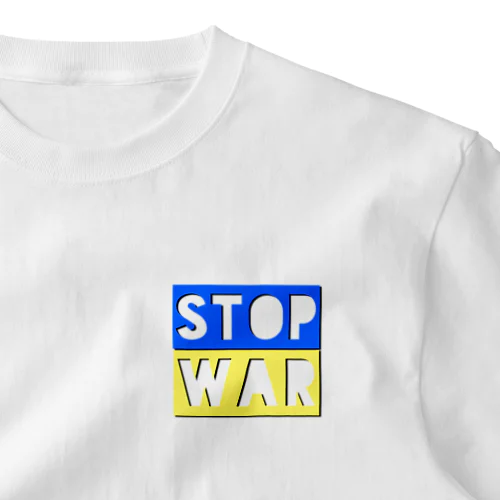 STOP WAR  ワンポイントTシャツ