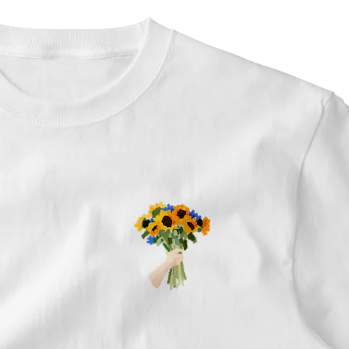 🌻　#ウクライナ ワンポイントTシャツ