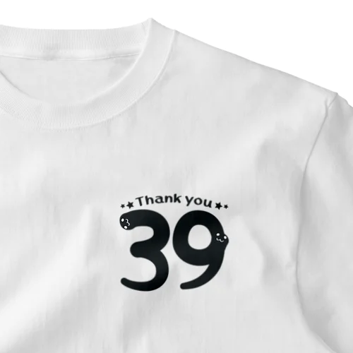ワンポイント 39 Thank you A ワンポイントTシャツ