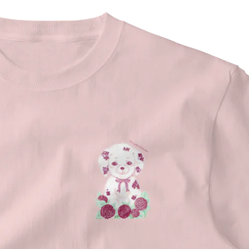 Cute spotted Dalmatian One Point T-Shirt