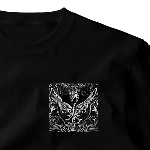 Black phoenix ワンポイントTシャツ