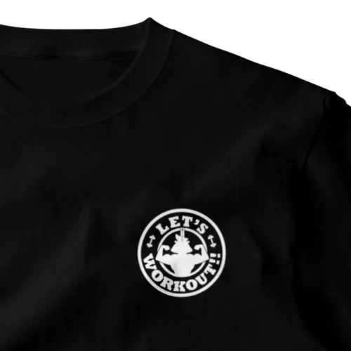 マッチョ景綱Tシャツ（白文字） One Point T-Shirt