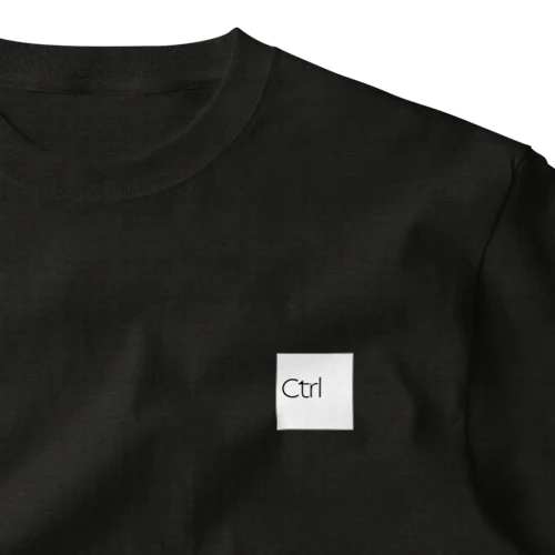 Ctrl(コントロール)キー ワンポイントTシャツ ワンポイントTシャツ