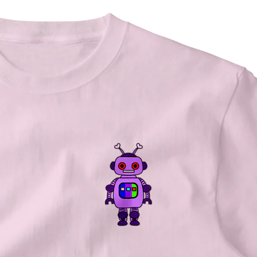 ロボットPワンポイント ワンポイントTシャツ