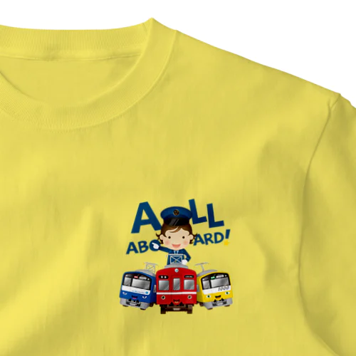 出発進行( All aboard ) ! One Point T-Shirt