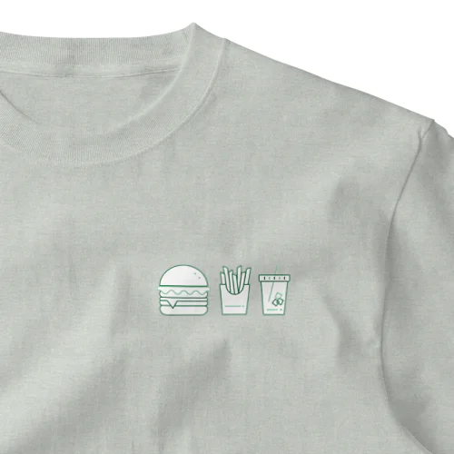 バーガーセットはいかが？ One Point T-Shirt