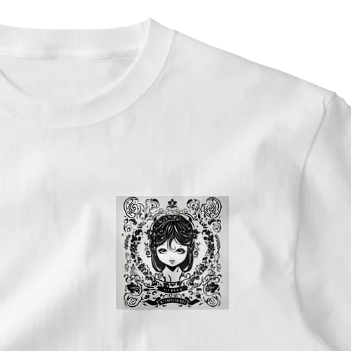 Black girl ワンポイントTシャツ