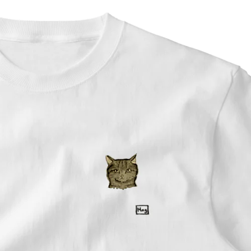 ワンポイント猫Tシャツ One Point T-Shirt