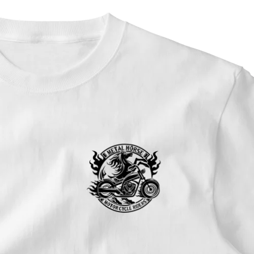 METAL HORSE 馬トライバル One Point T-Shirt