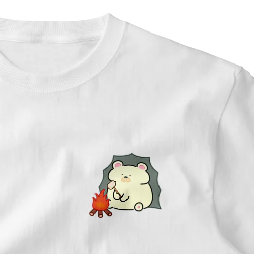 ハリくまさんの焼きマシュマロ One Point T-Shirt