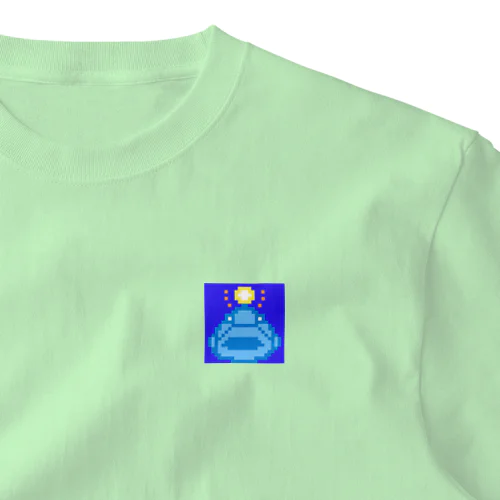 クエ＋あんこう（色付き）【ドット絵】 One Point T-Shirt