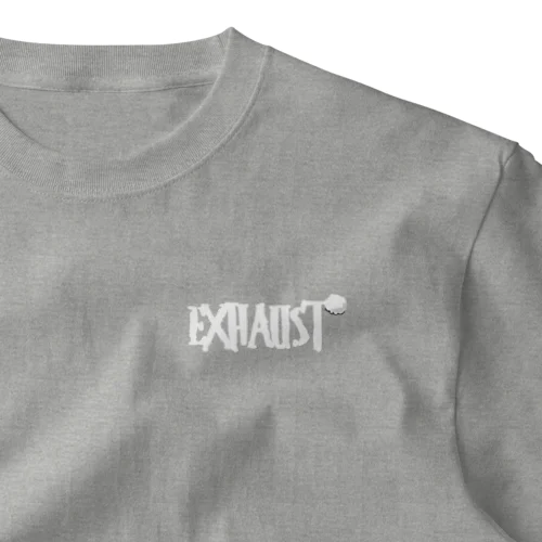EXHAUST(英字＋１シリーズ) ワンポイントTシャツ