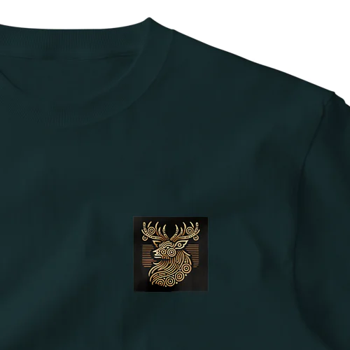 蝦夷鹿 One Point T-Shirt