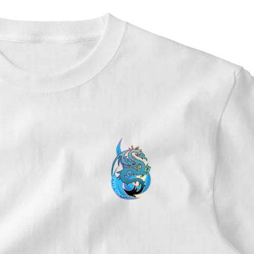 BLUE DRAGON One Point T-Shirt