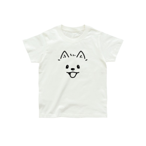 キッズサイズ　POMEぶ EX 近すぎるポメラニアン01 Organic Cotton T-Shirt