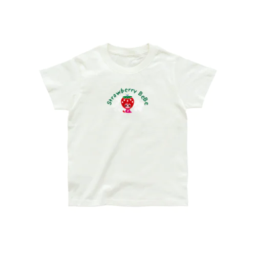 いちごのお姫さまStrawberry BeBe🍓ストロベリーべべ Organic Cotton T-Shirt