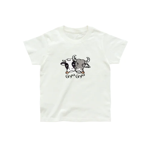 キッズサイズ　牛のギュウギュウ Organic Cotton T-Shirt