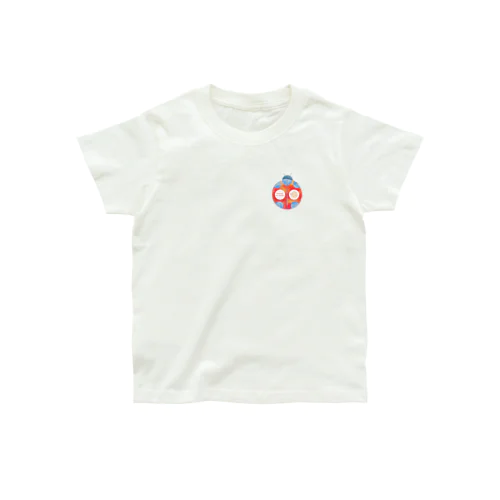 ふたごTシャツ（右側ちゃん）てんとう虫 Organic Cotton T-Shirt