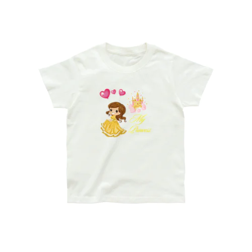 My.Princess お子様用 Organic Cotton T-Shirt