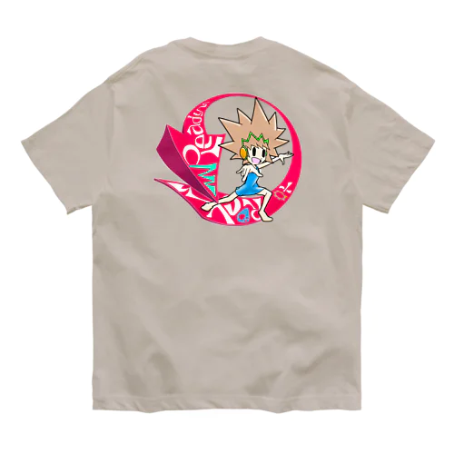 せなかのとげ子 オーガニックコットンTシャツ