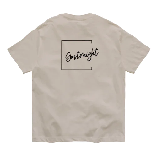 gostraight オーガニックコットンTシャツ