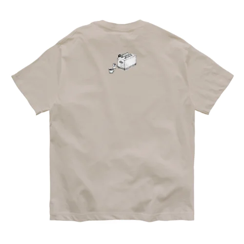 パンやけた オーガニックコットンTシャツ