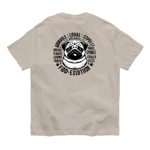 パグ図鑑2 Organic Cotton T-Shirt