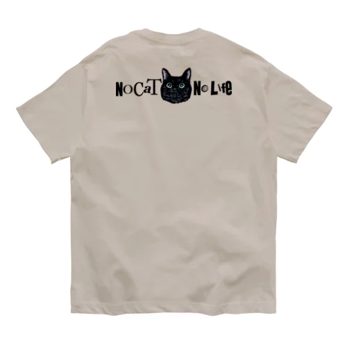 NocatNolife オーガニックコットンTシャツ