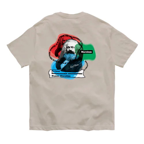 Karl Marx オーガニックコットンTシャツ