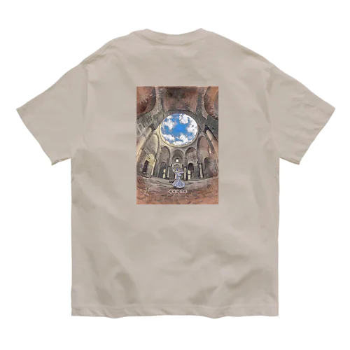 空は高く、青く。僕の心は舞う。 Organic Cotton T-Shirt